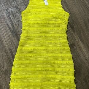 J Crew Yellow  Dress